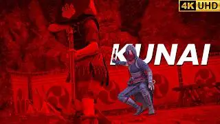 Assassin's Creed Shadows - Ninja Aggressive Stealth Kills | Kunai Only (Outpost Clearing) No Hud