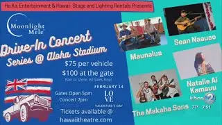 Moonlight Mele Valentine's Day Drive-In Concert