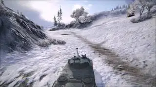 World of Tanks AMX 50 100 + Object 416,map Windstorm