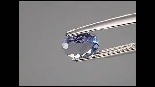 Naturalny Tanzanit 0.69ct Owal Tanzania VS1 + eCertyfikat WBD