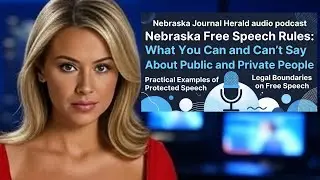 Nebraska Free Speech Rules: What You Can and Can&rsquo;t Say About Public and Private People