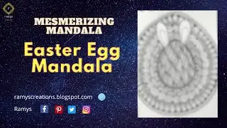 Mesmerising Mandala | Easter Mandala | Easter Egg | Easter Bunny
