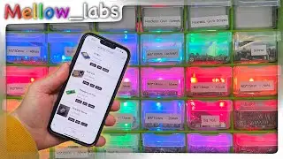 DIY Smart Organizer with LED Locator & Web Interface: Affordable & Open Source Storage Solution!
