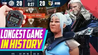 LONGEST Valorant Game In History (TSM vs GenG)