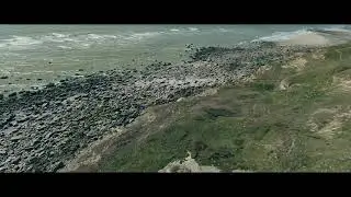 Equihen - Plage de la Crevasse et sa cascade (FPV)