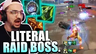 Hercules is a RAID BOSS In Ranked Joust... (Smite)