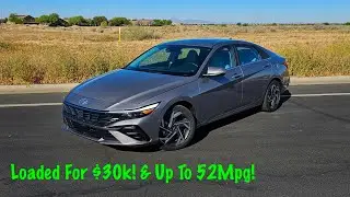 Обзор нового Hyundai Elantra Limited Hybrid 2024 года после недели использования