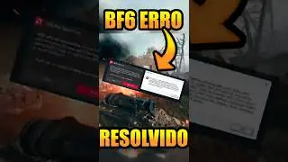COMO RESOLVER O ERRO NO BF6 DIRECTX + DRIVER #battlefield #directx #driverproblems