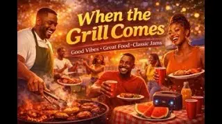 When the Grill Comes Out  #CookoutMusic #ClassicRNB #SoulFunk #BackyardParty #BlackCookout