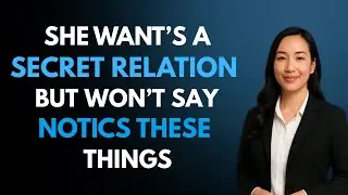 She Wants a SECRET Relationship But Won't Admit It- Notice These Signs! #SecretRelationship #dating