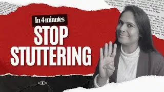 Stop stuttering in just 4 minutes