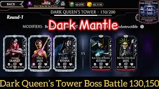 Dark Queen&rsquo;s Non Fatal Tower Bosses Battle 130,150 Fight+Reward | MK Mobile