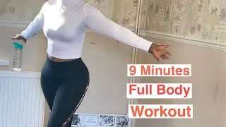 9 Mins Full Body Workout At Home To Lose Weight In The Right Places Of The Body After Pregnancy