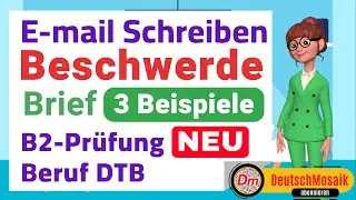 E-Mail Schreiben | Beschwerdebrief | Deutsch Beruf B2
