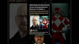 Bryan Cranston&rsquo;s Surprising Early Role as a Mighty Morphin Power Rangers Voice Actor