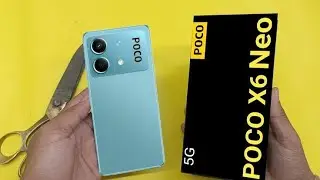 POCO X6 NEO 5G SMART PHONE WITH 128 GB STORAGE AND 8GB RAM UNBOXING