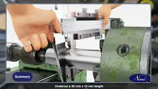 Screw thread cutting (EXTERNAL) metric thread - tool grinding   | NIMI | DIGITAL | HINDI |