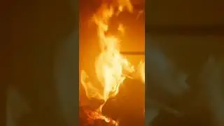 beautiful relaxing piano music on the background of the fireplace for quick sleep, meditation yoga