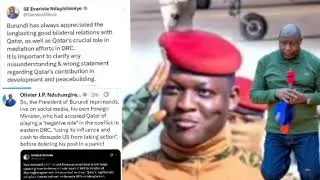 Coup d'etat muri brikina faso irapfubye sebarundi apfukamye asabye imbabazi walikale FARDC ihawe 