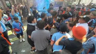 LOS TEMPLADOS #12—la caravana ——NYCFC vs INTER MIAMI —parte 2—21 de septiembre 2024