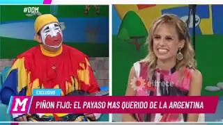 Piñón Fijo contó anécdotas sobre su verdadero rostro sin maquillaje