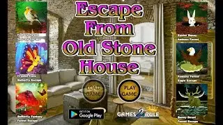 G2R Escape from Old Stone House Walkthrough [Games2Rule]