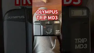 I love this 35 mm film camera Olympus trip md3 #olympus #olympuscamera #shorts