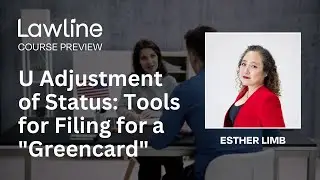 U Adjustment of Status: Tools for Filing for a 
