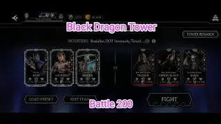 Black Dragon Normal Tower Battle 200