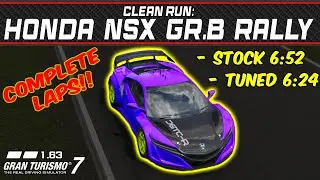 GT7 - Clean Run: Honda NSX Gr.B Rally Car - Gran Turismo 7 - 1.63