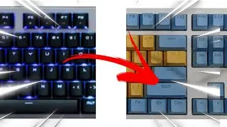upgrading my techware phantom mechanical keyboard!