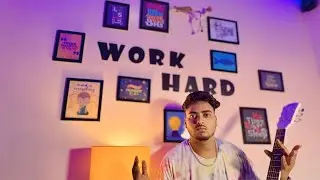 &ldquo;Work Hard Sticker & Frame Just ₹886 Flipkart Unboxing | Budget Wall Decor for Motivation!&rdquo; ll
