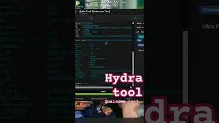 hydra. Qualcomm tool. #flash #tools #hydratool #hydra #shorts #shortsfeed #shortsvideo