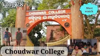 Finally +3 degree College mai addmission ho gaya🥲 || Choudwar College ||