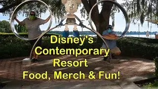 Disney's Contemporary Resort - Breakfast & Shopping - August 2020