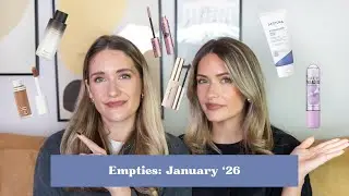 Empties January '26 | Products we've used up!
