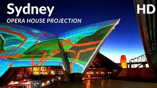 Sydney Opera House Light Show Sydney Winter Festival  HD