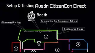 Стенд VR Citizencon: настройка и тестирование