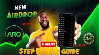 aro network new mining airdrop guide in Hindi 