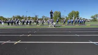 Wright City High School Marching Band Potosi High School Competition 10/12/19