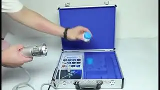 Portable Compact Home use Model Shockwave Therapy Machine 12 Treatment Area Biotronix Solution