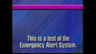 [KGW] Emergency Alert System Test (August 4, 1997)