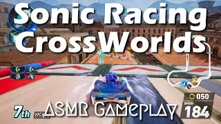 ASMR Gaming | We&rsquo;re Moving At High Speeds! | Controller Sounds & Whispers - Sonic Racing CrossWorlds
