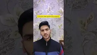 Is coconut water good for workout? #shivamjhambfit #fitness #video