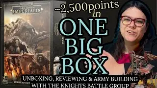 Unboxing and Army Building with the Knight Households Battle Group