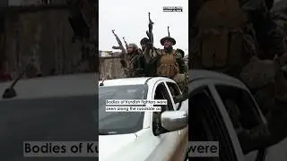 Bodies of US-backed Kurdish Fighters Lie On Roads As Syrian Army Seizes Towns Amid Ceasefire Call