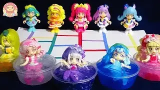 HUGっと！プリキュアのみんながスライムにとじこめられちゃった！あみだくじでたすけだそう♪スター☆トゥインクルプリキュア