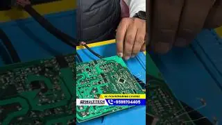 Inverter AC PCB Error Fix Without Sensor | Multitech Institute | AC PCB Repairing course