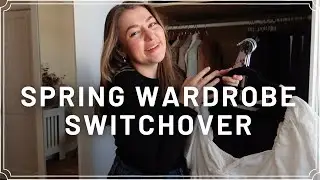 ORGANISING MY WARDROBE FOR SPRING/ SUMMER | PetiteElliee