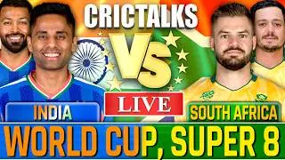 🔴 IND v SA Live Match Today, T20 World Cup 2026 Score, Commentary Last Hour India v South Africa